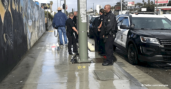 Renowned Black Panther mural in Los Angeles defaced with swastikas