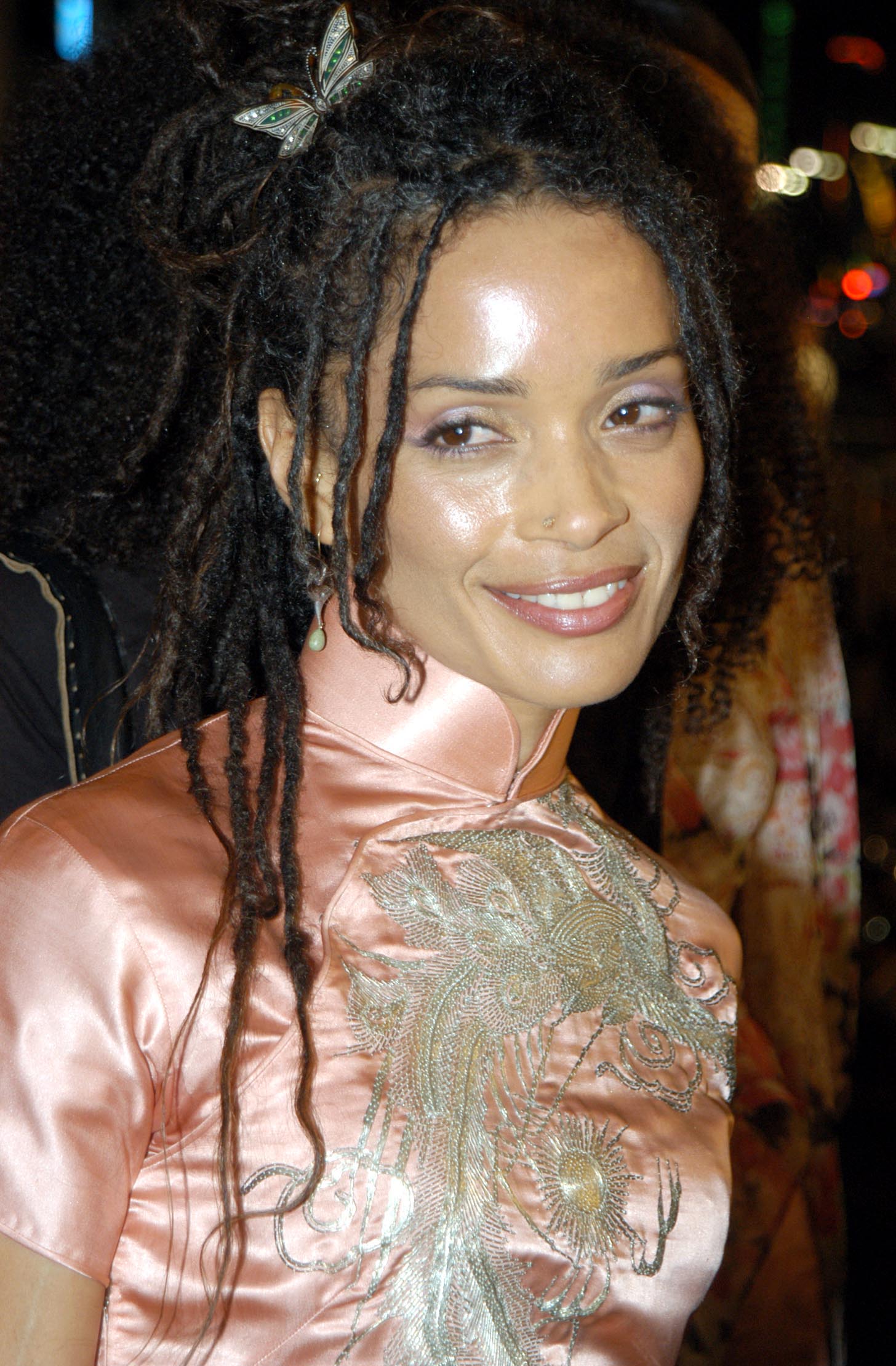 Lisa Bonet during Dreamworks Pictures' "Biker Boyz" event at Manns Chinese Theater in Hollywood, California, 2003. | Source: Getty Images