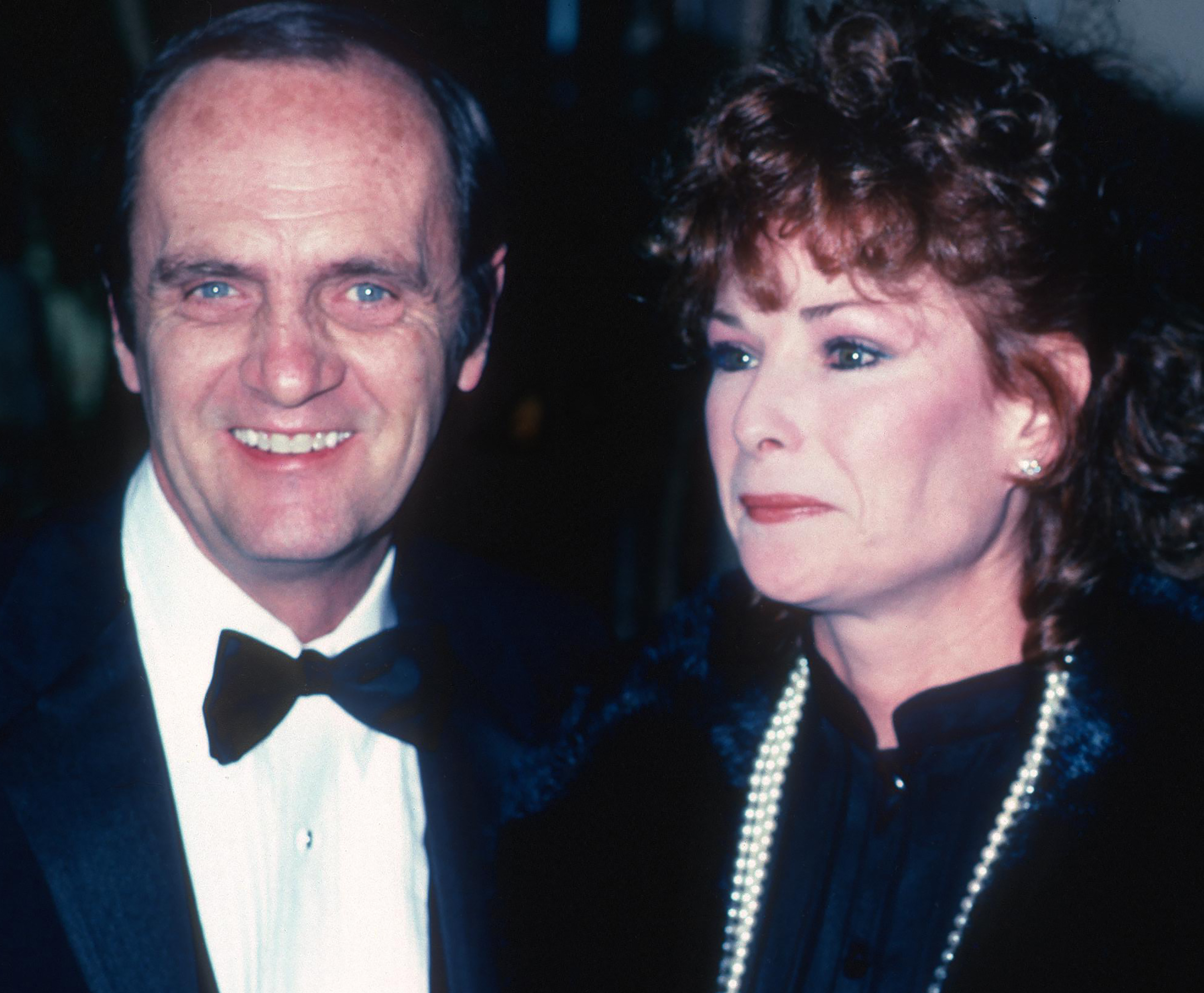 Bob Newhart and Virginia Quinn at the former's 20th-anniversary party on January 15, 1983, in Beverly Hills, California. | Source: Getty Images