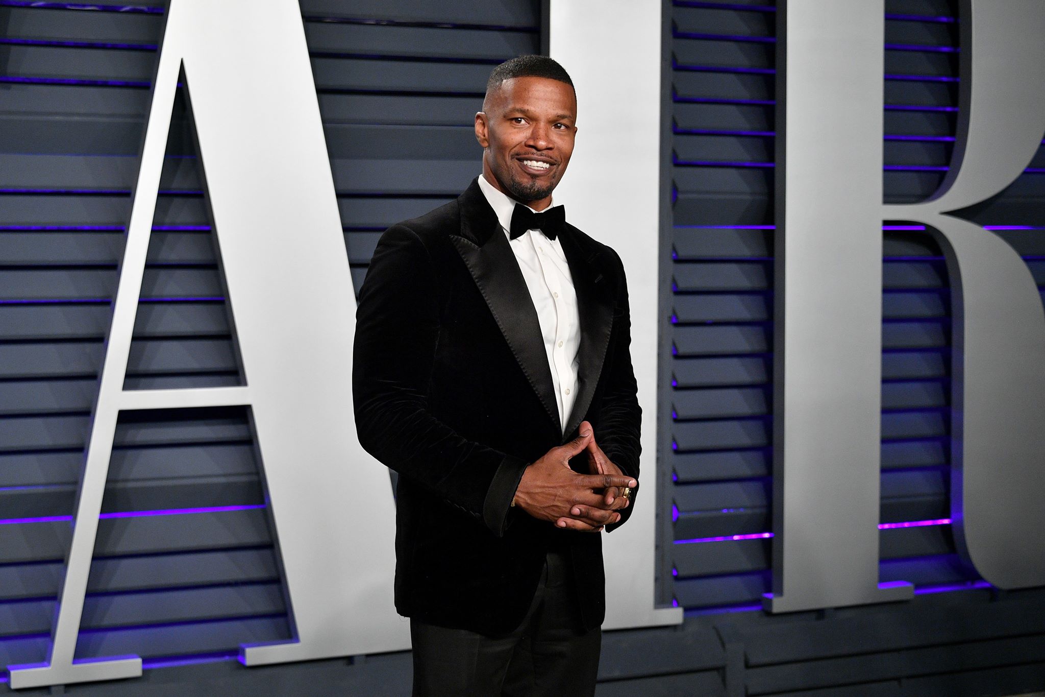Jamie Foxx attends the 2019 Vanity Fair Oscar party hosted by Radhika Jones at Wallis Annenberg Center for the Performing Arts on February 24, 2019 in Beverly Hills, California. I Image: Getty Images.