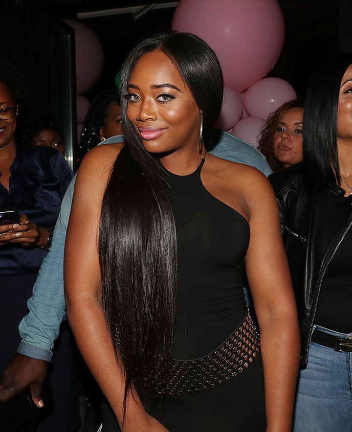 Yandy Smith attends "The Pink Panther Clique" book release party at Manhattan Brew & Vine in New York City in October 2017. I Image: Getty Images. 