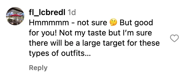Fan comment dated November 2023 | Source: instagram.com/mariashriver