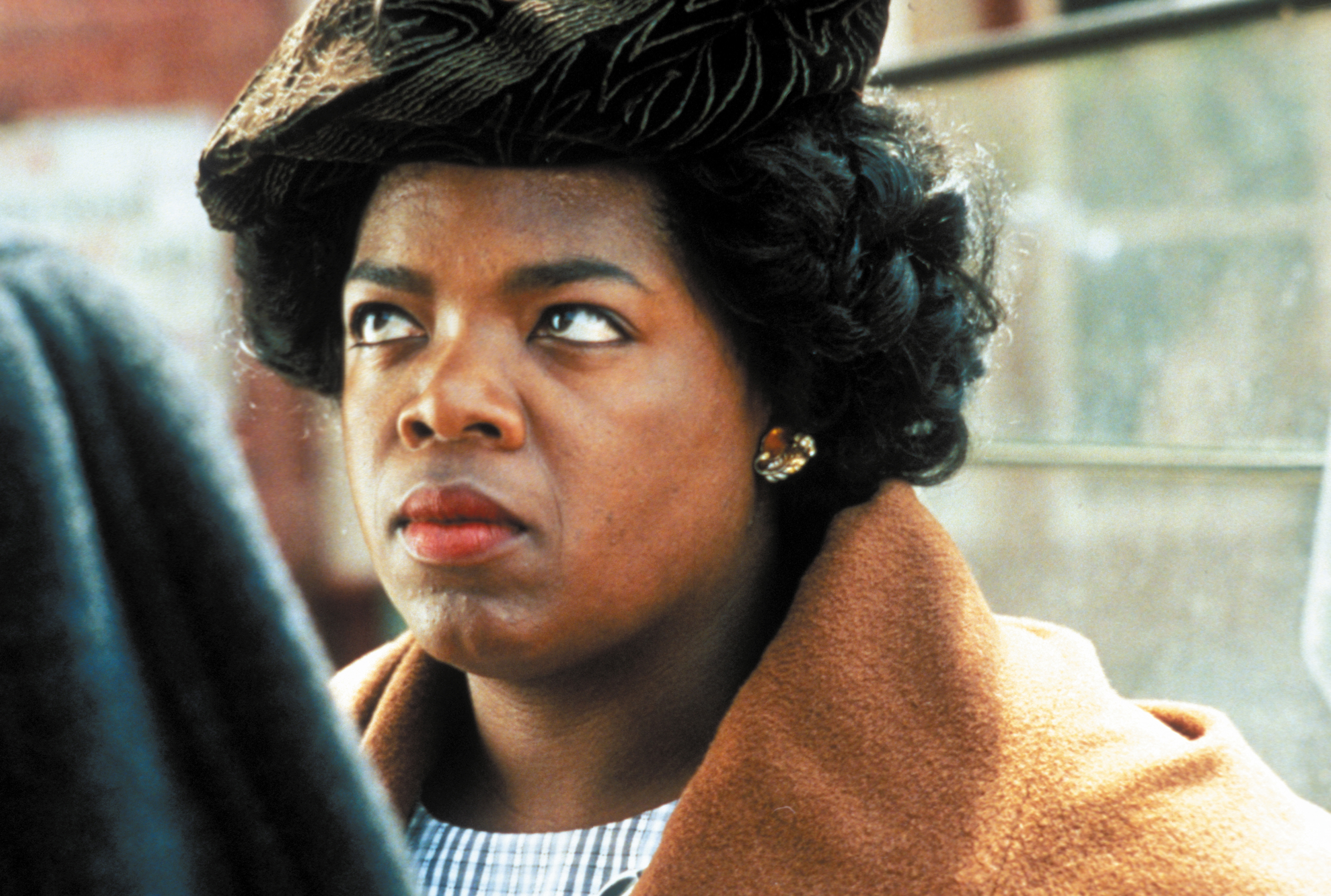 Oprah Winfrey during a scene from "The Color Purple" in 1985 | Source: Getty Images