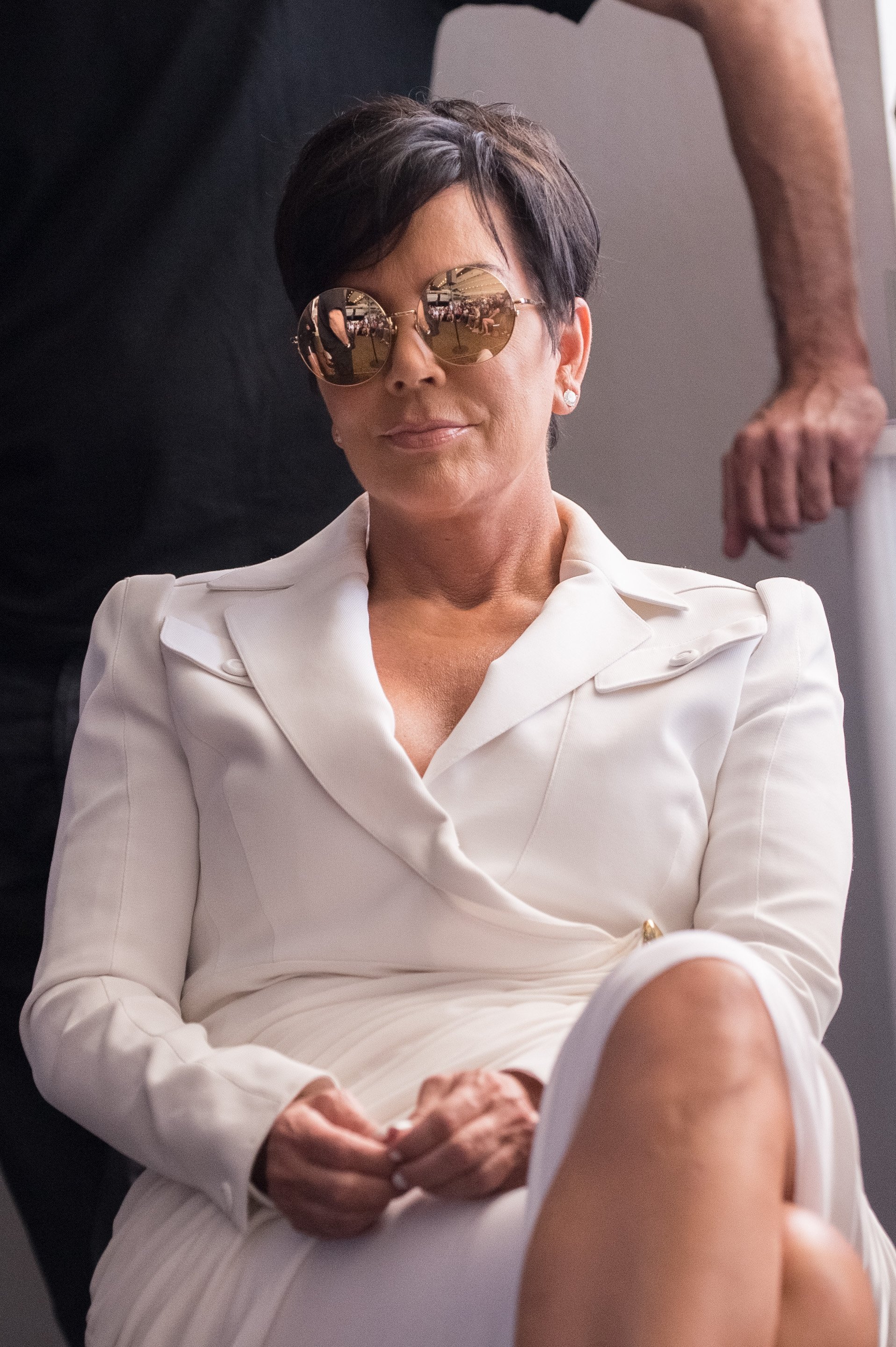 Kris Jenner at a talk during the Cannes Lions International Festival in June 2015. | Photo: Getty Images