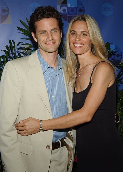 Kirk Cameron and Chelsea Noble during 2004 ABC All Star Party at C2 CafZ in Century City, California, United States | Photo: Getty Images
