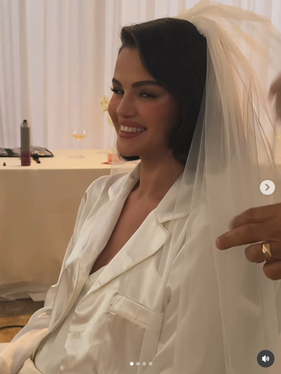 A screengrab of Selena Gomez's video, dated October 6, 2025. | Source: Instagram/selenagomez