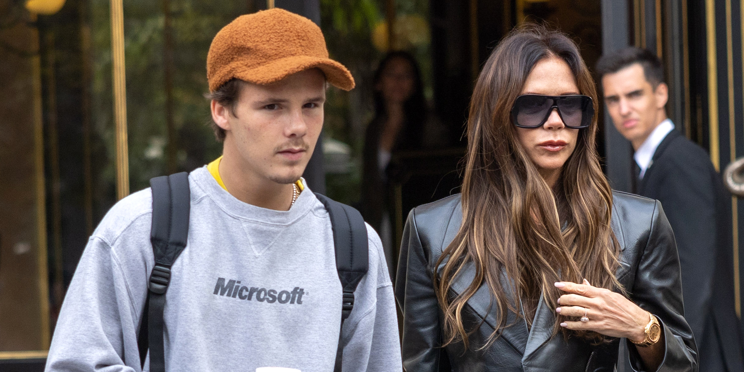 Cruz and Victoria Beckham. | Source: Getty Images