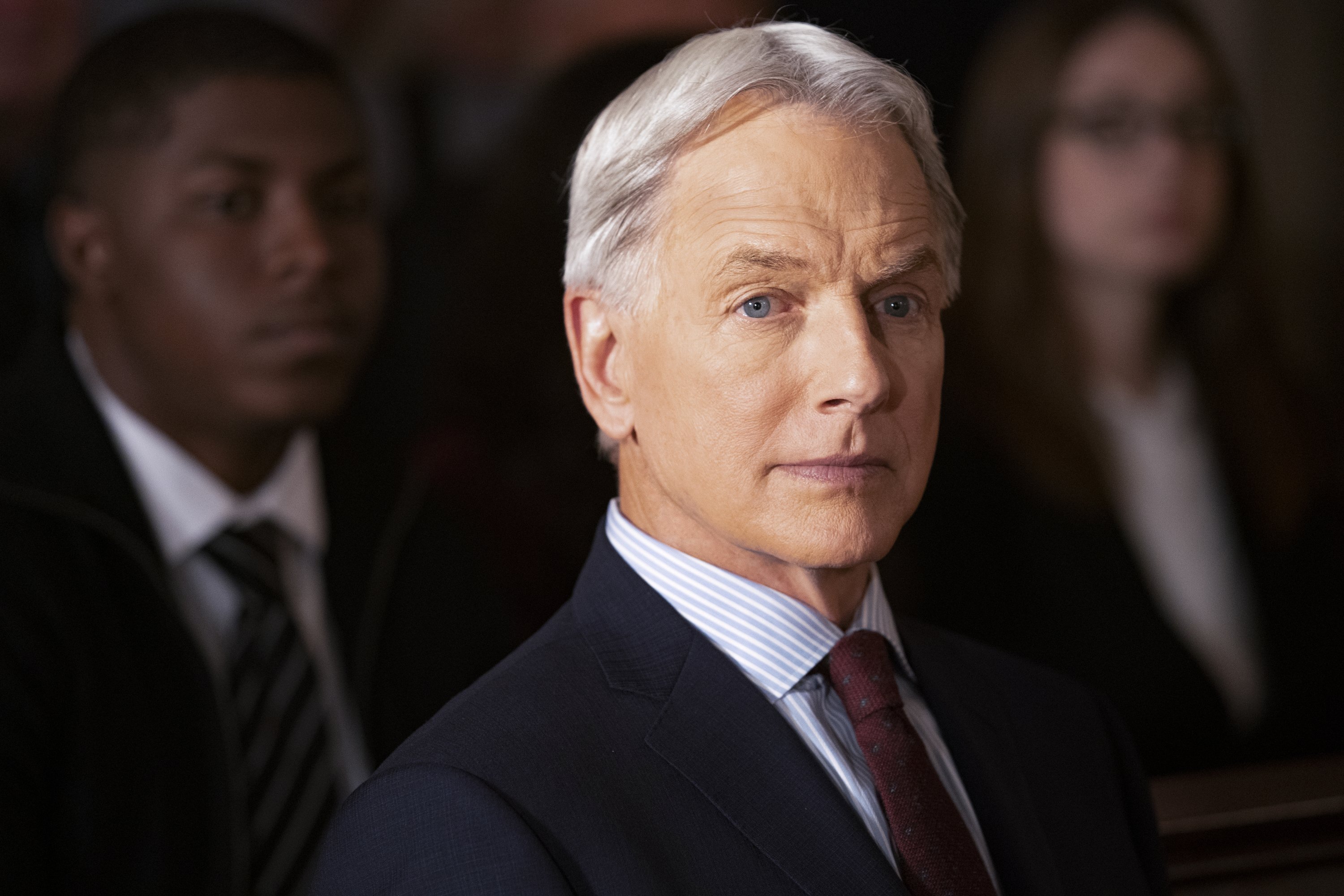 Un instantané de Mark Harmon du 21 mars 2019 en tant qu'agent spécial du NCIS Leroy Jethro Gibbs. | Source : Getty Images