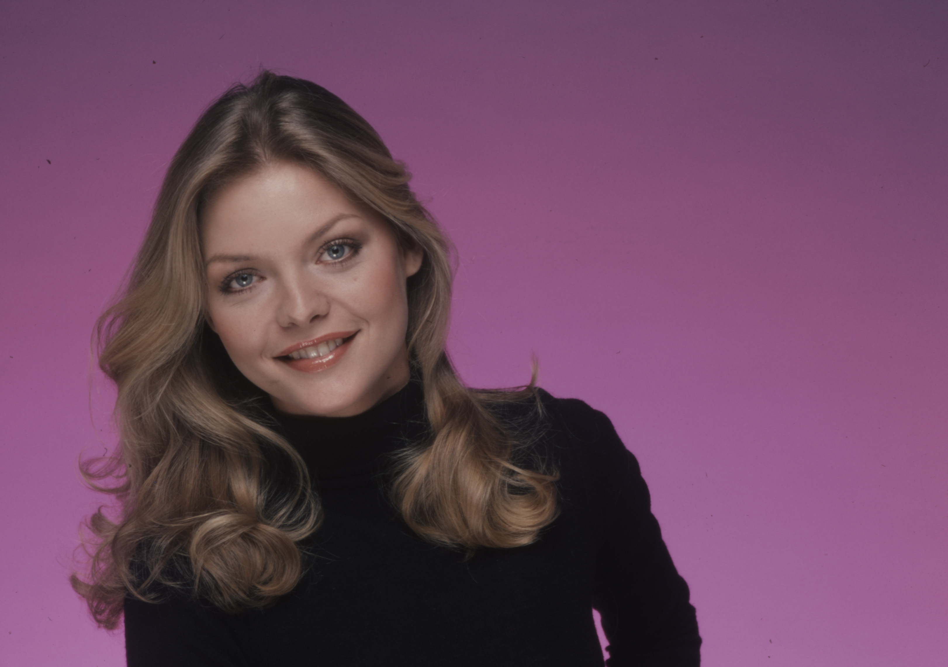 Michelle Pfeiffer poses for a promotional photo for the ABC show "Delta House" on January 2, 1979 in Los Angeles, California. | Source: Getty Images