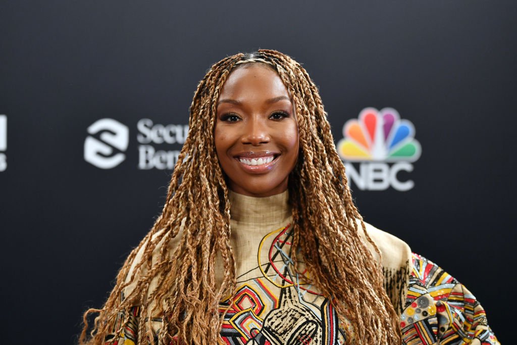 Brandy pictured backstage at the 2020 Billboard Music Awards on October 14, 2020 in Los Angeles, CA. | Photo: Getty Images