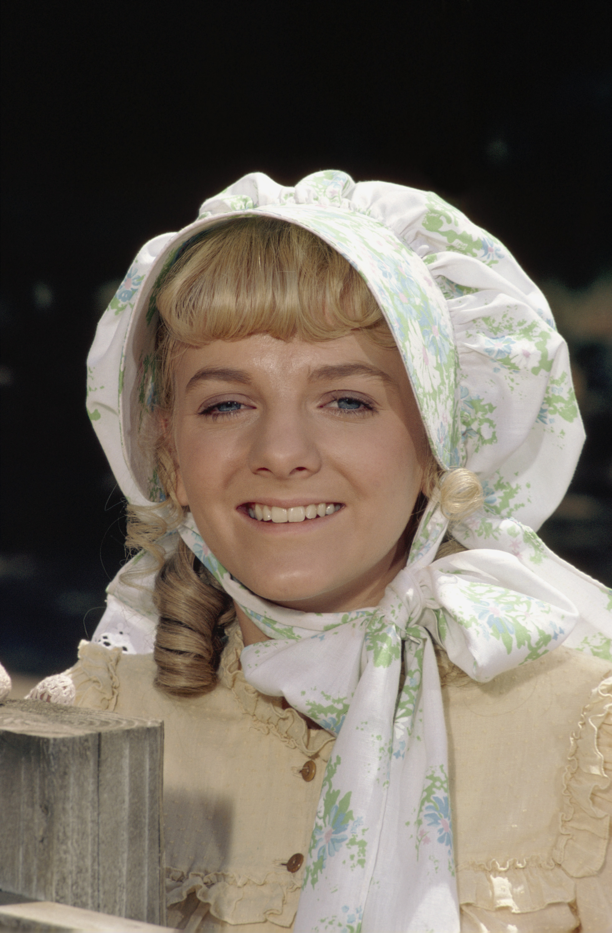 Alison Arngrim as Nellie Oleson pictured on the set of "Little House on the Prairie" | Source: Getty Images