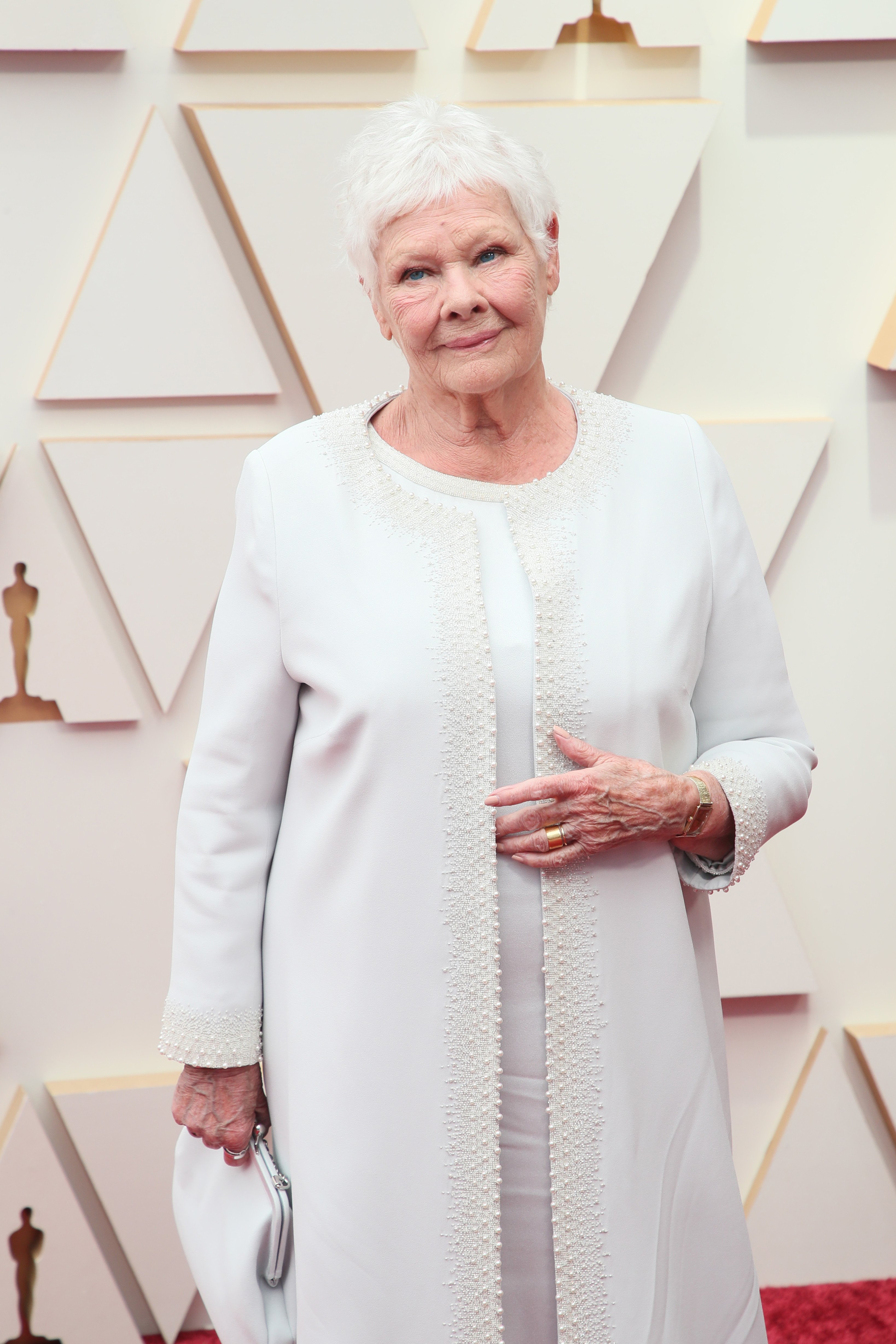 Judi Dench at Hollywood and Highland on March 27, 2022, in Hollywood, California. | Source: Getty Images