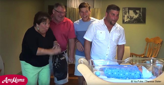 Family rushed to see newborn baby and realized couple kept a huge secret from them 