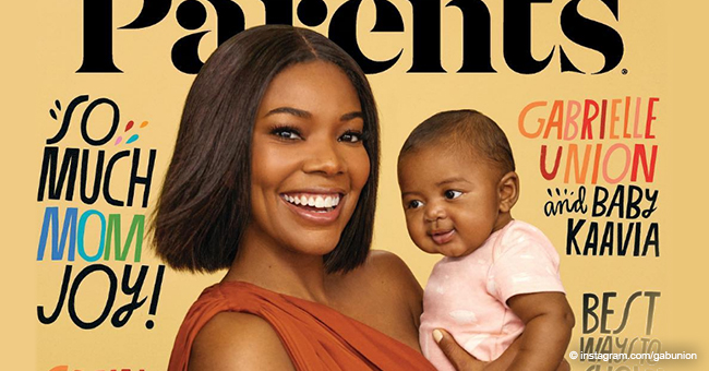 Gabrielle Union Melts Hearts with First Cover of Baby Kaavia and Reveals Her Working Mom Life