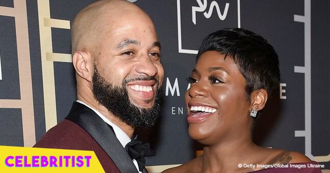 Fantasia Barrino rocks off-the-shoulder top and wide-leg pants hugging her husband in new photo