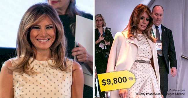 Melania Trump wears custom $9,800 Dior dress for art museum visit during G20 summit