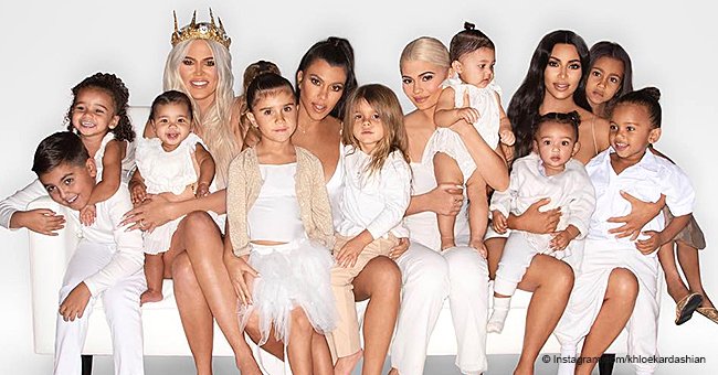 Kardashians reveal 'last-minute' Christmas card with their next generation