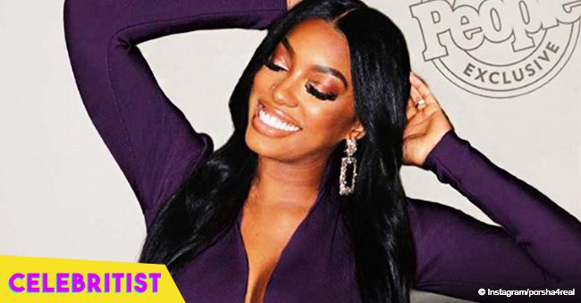 Porsha Williams reveals she's engaged to boyfriend Dennis McKinley and shows off her diamond ring