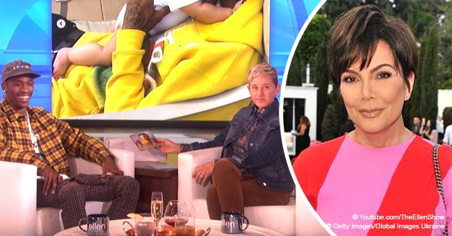 Travis Scott reveals how Kris Jenner 'held him down' when daughter Stormi was born