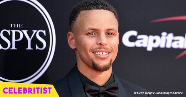 Stephen Curry shares video enjoying golf course with his little toothless daughter 