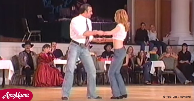Couple dance to 'Honky Tonk Women' and their chemistry is absolute perfection