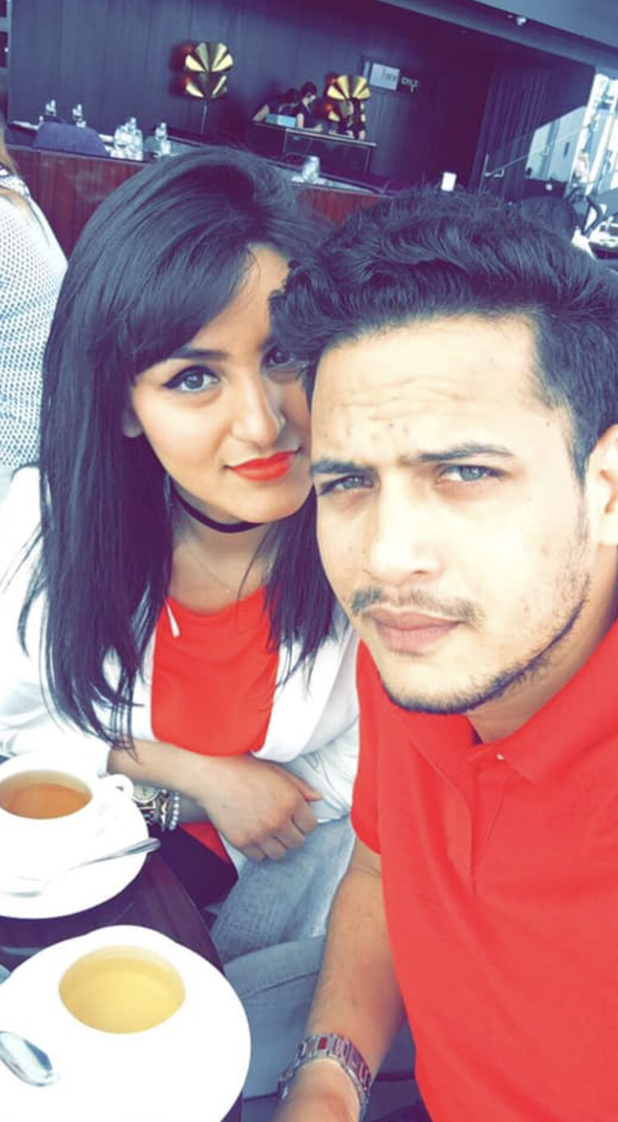 Javed Ali Syed and his partner from a post dated May 22, 2021. | Source: Facebook/Javed Ali Syed