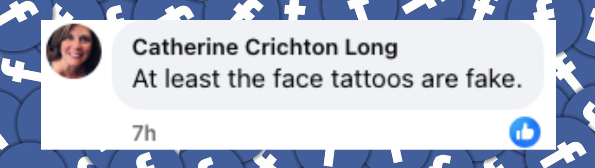 Netizen comment about North West's striking new look, posted on October 22, 2025. | Source: Facebook/Page Six