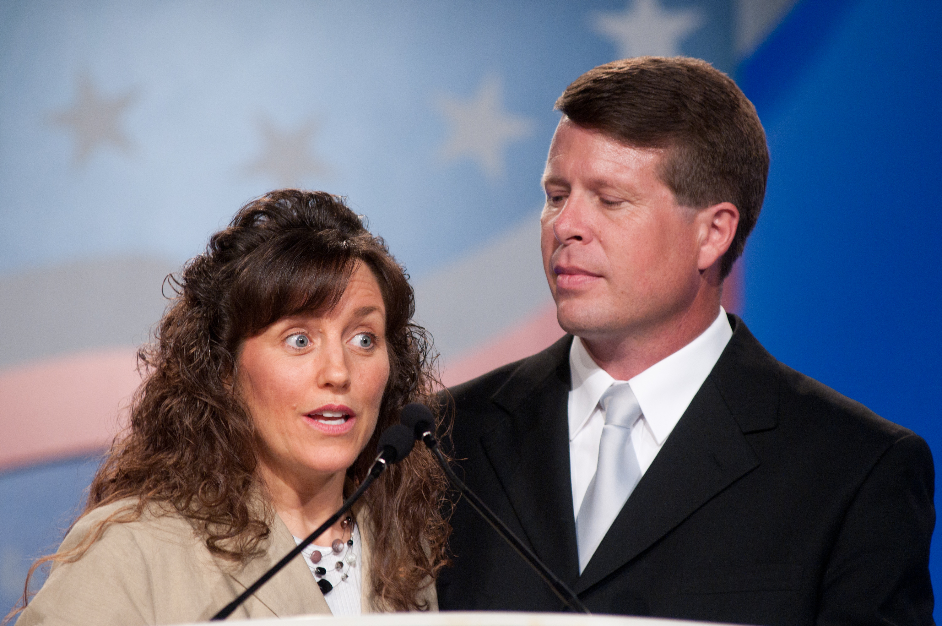 Michelle Duggar and Jim Bob Duggar in Washington in 2010 | Source: Getty Images