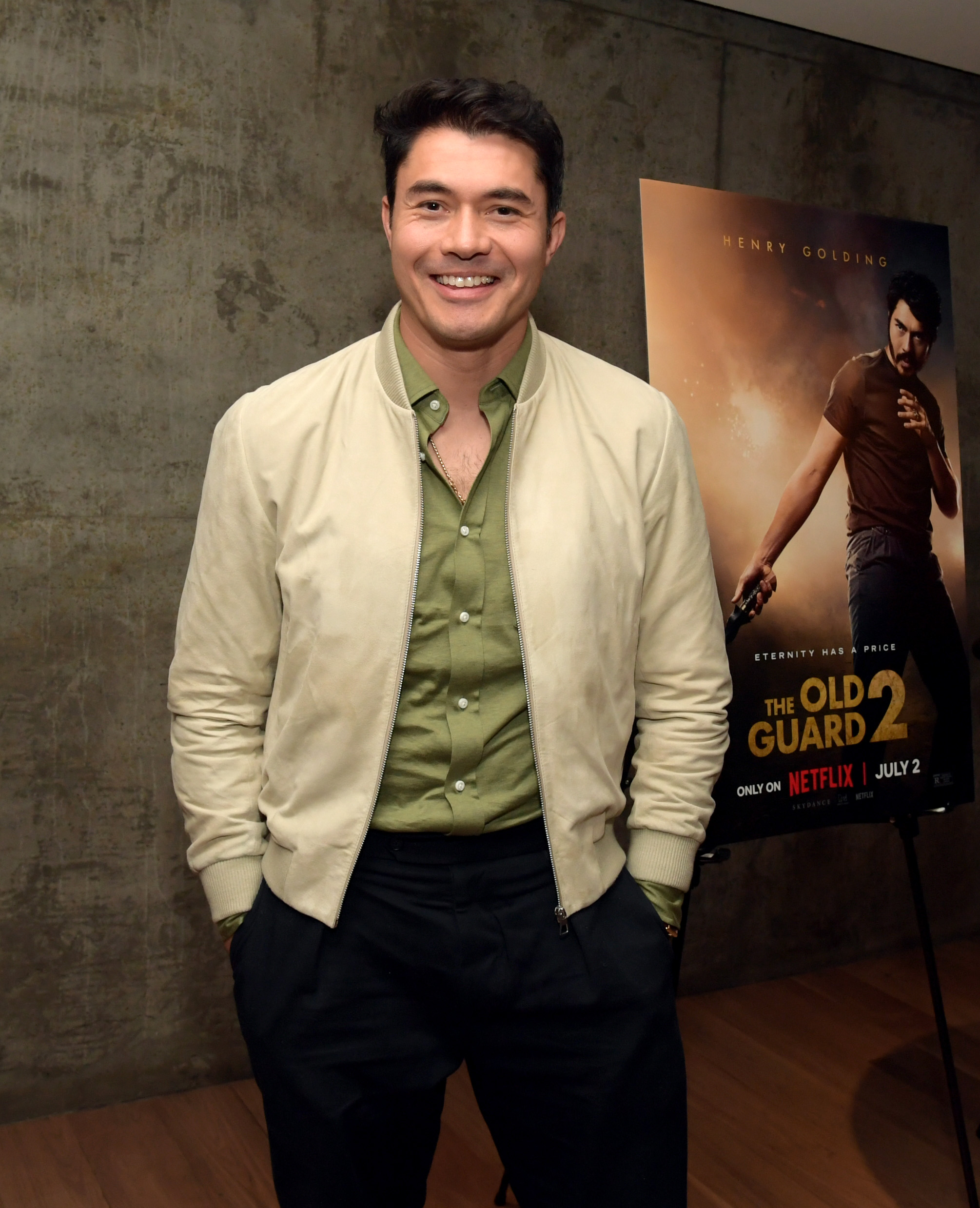 Henry Golding at "The Old Guard 2" screening on June 26, 2025, in Los Angeles, California. | Source: Getty Images