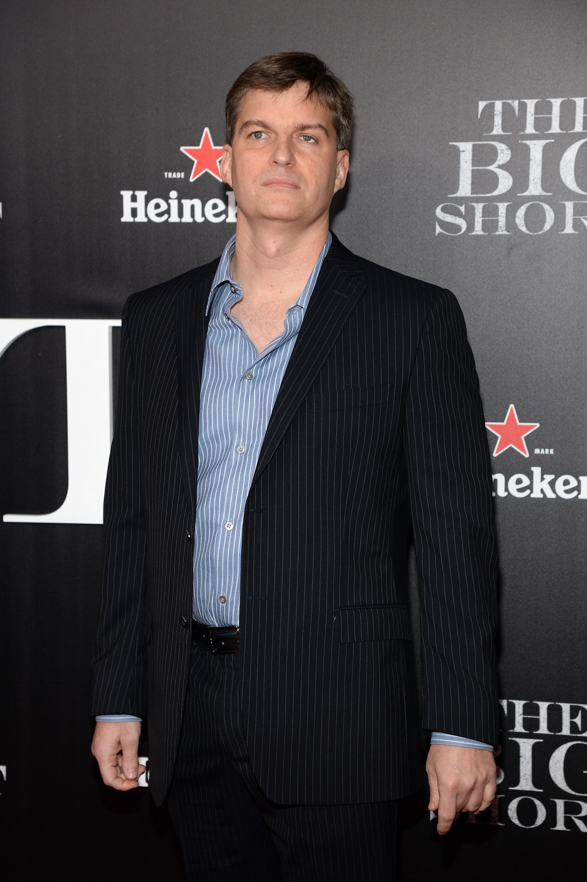 Michael Burry at the Ziegfeld Theatre on November 23, 2015, in New York City. | Source: Getty Images