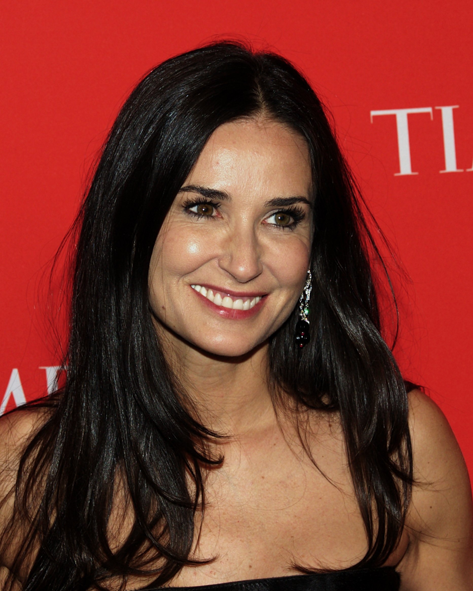 Demi Moore en la alfombra roja de Time 100 Shankbone, 2010.| Imagen: Wikimedia Commons