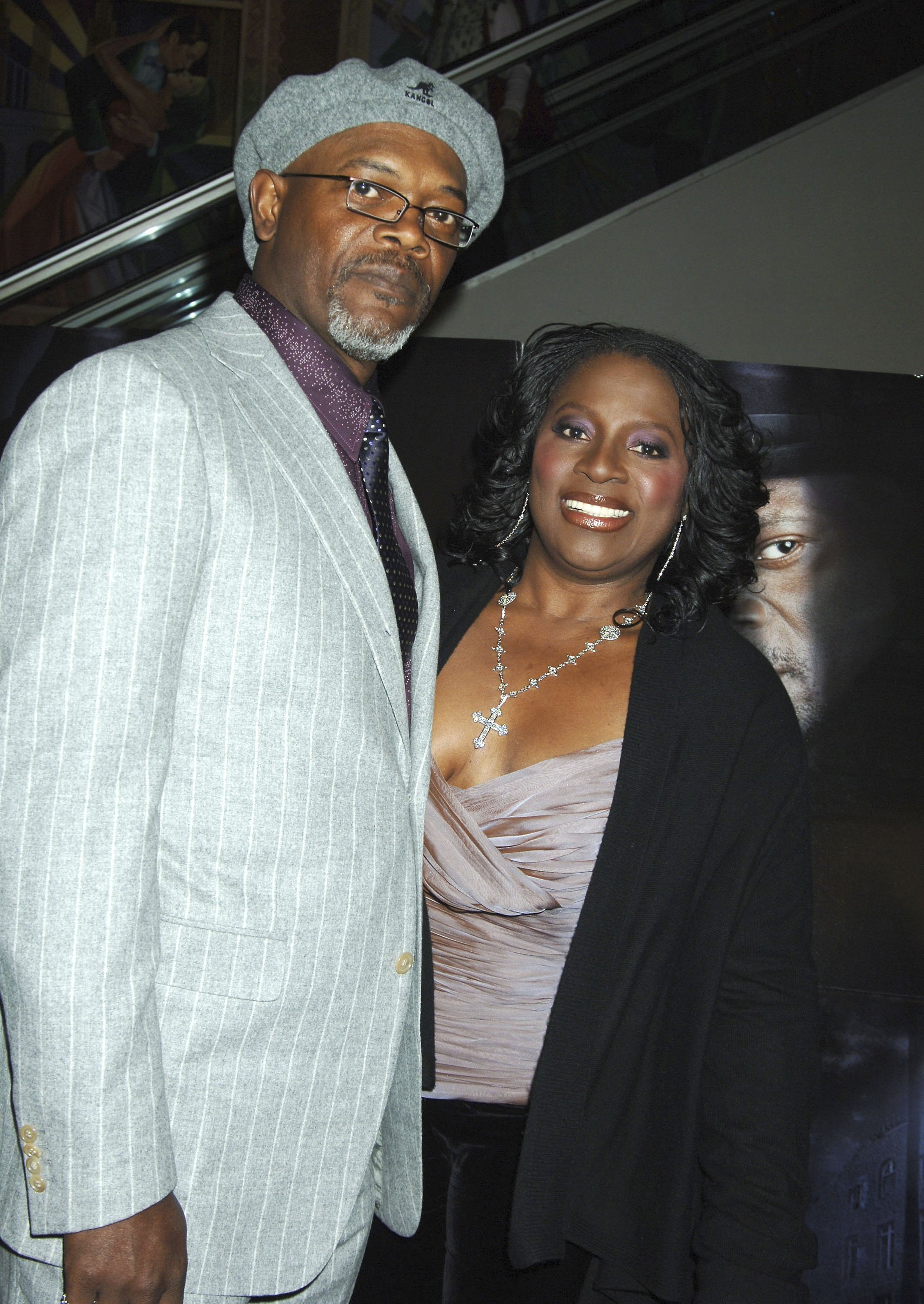 Samuel L Jackson and LaTanya Richardson during "Freedomland" World Premiere - Inside Arrivals at The Loews Lincoln Square Theatre in New York, New York, United States. | Source: Getty Images
