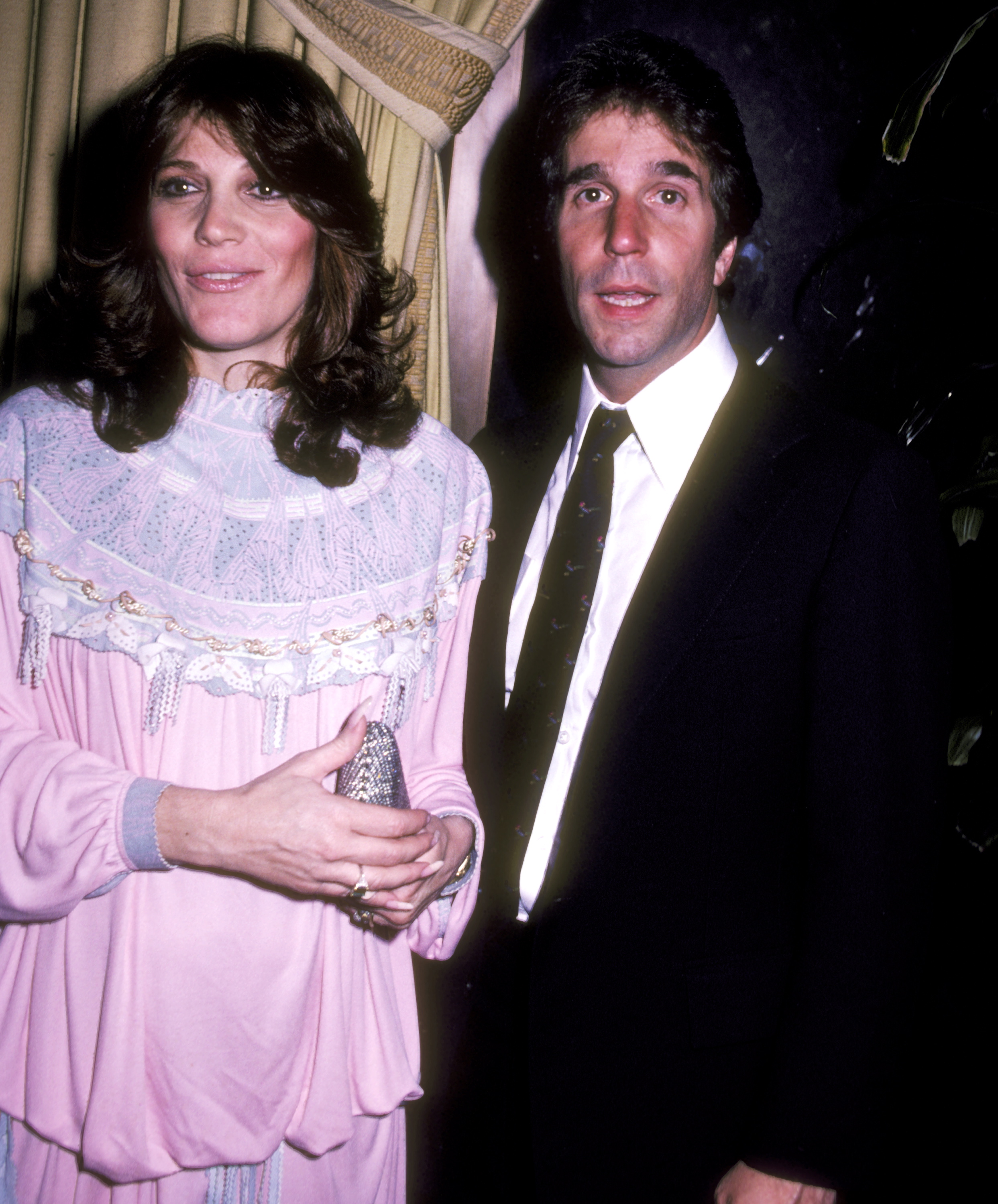 Henry Winkler and wife Stacey Weitzman at the 1983 Career Achievement Award presentation on March 13, 1983, at Beverly Wilshire Hotel, Beverly Hills, California | Source: Getty Images