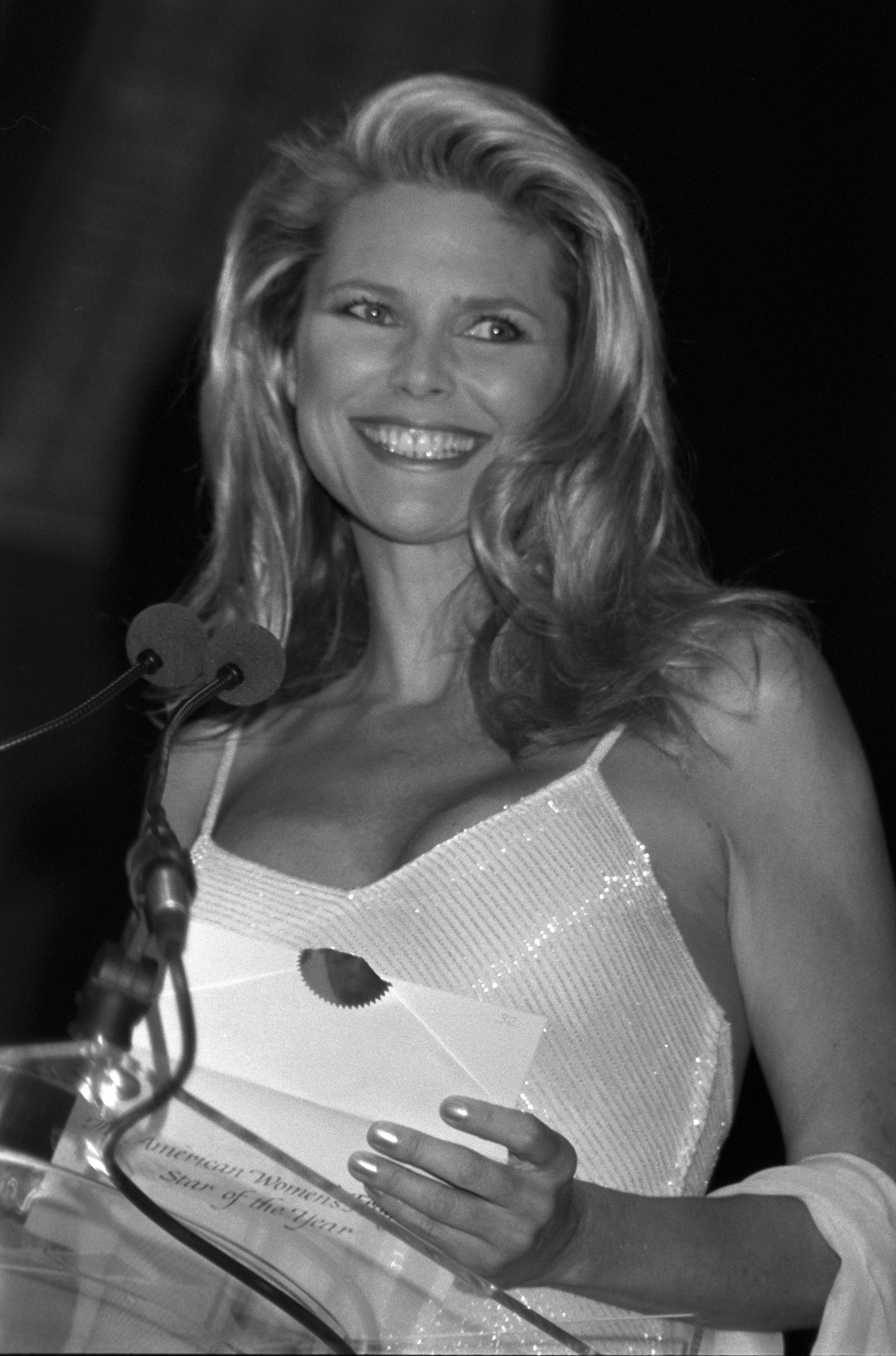 Christie Brinkley at the Fragrance Foundation Awards in New York. | Source: Getty Images