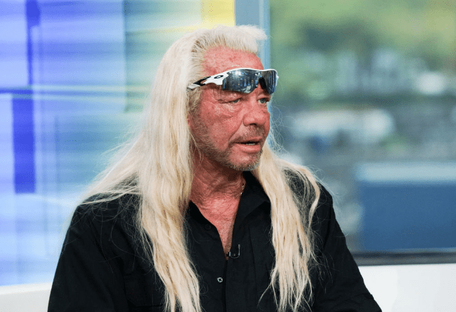 TV personality Duane Chapman aka Dog the Bounty Hunter visits "FOX & Friends" at FOX Studios on August 28, 2019 in New York City. |Source: Getty Images