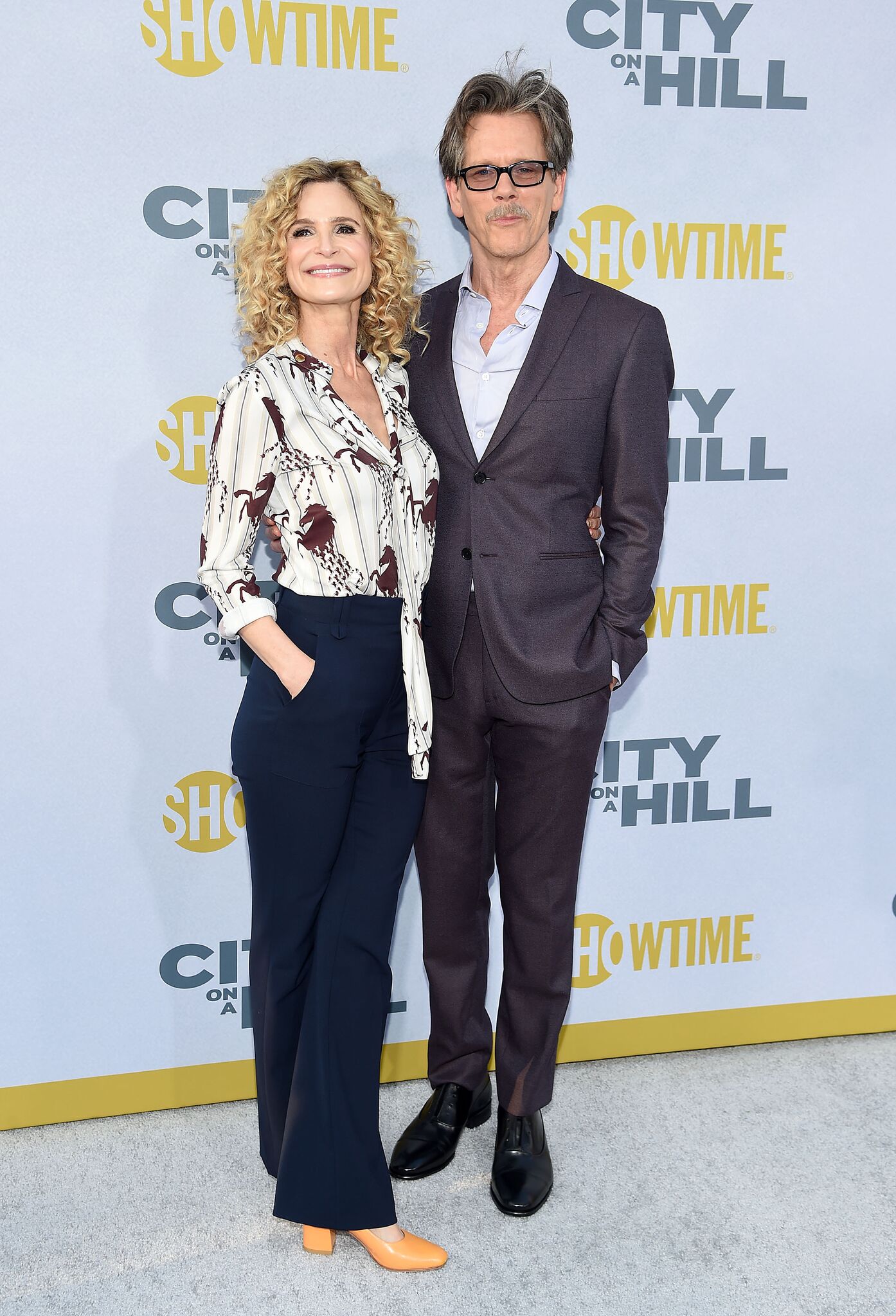 Kyra Sedgwick and Kevin Bacon attend Showtime's "City On A Hill"  Premiere | Getty Images