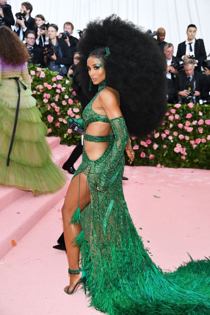Ciara at The 2019 Met Gala Celebrating Camp: Notes on Fashion on May 06, 2019. | Photo: Getty Images