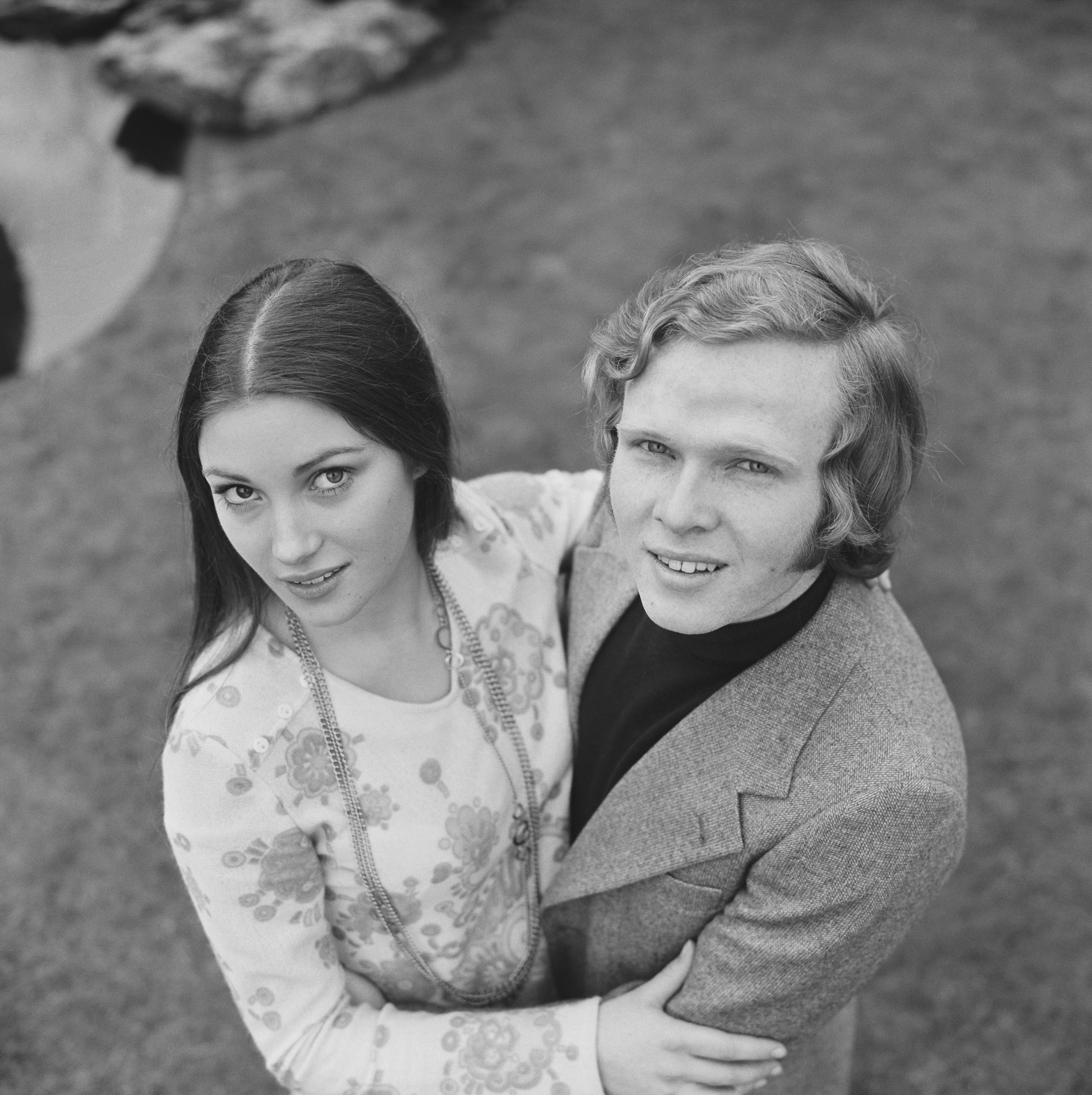 Jane Seymour and Michael Attenborough in the United Kingdom, March 31, 1970 | Source: Getty Images