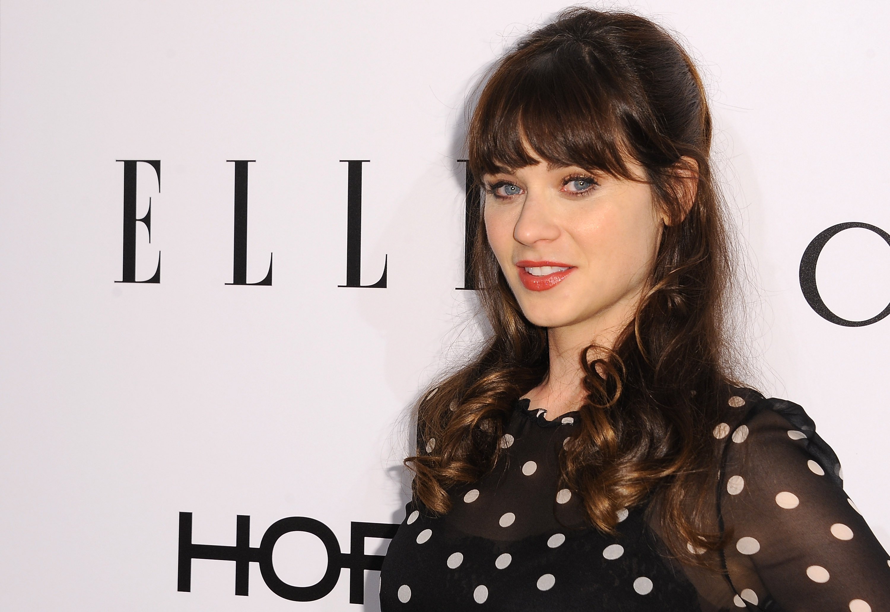 Zooey Deschanel pictured at the ELLE's Annual Women in Television Celebration, 2014, California. | Photo: Getty Images