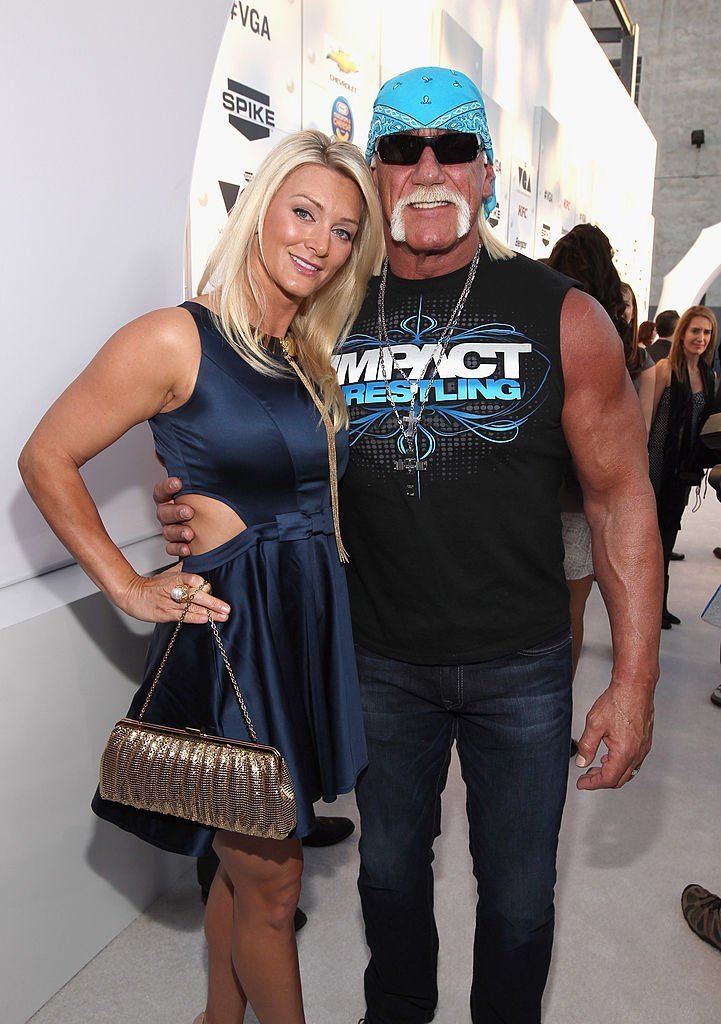 Pro Wrestler Hulk Hogan (R) and Jennifer McDaniels arrive at Spike TV's "2011 Video Game Awards" | Getty Images