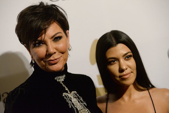 Kris Jenner and Kourtney Kardashian at The Beverly Hilton Hotel on February 11, 2017 in Beverly Hills, California | Photo: Getty Images