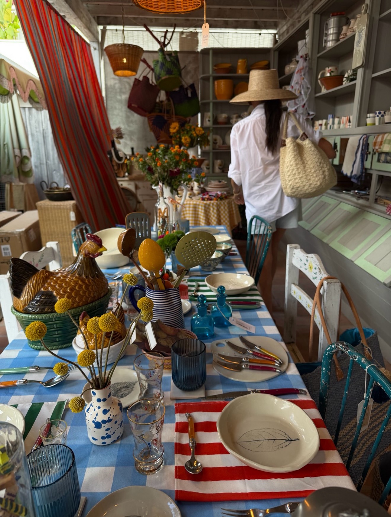 The family's getaway also included time exploring local shops and handmade finds. Meghan's post blended these quieter stops with more adventurous family experiences. | Source: Instagram/meghan