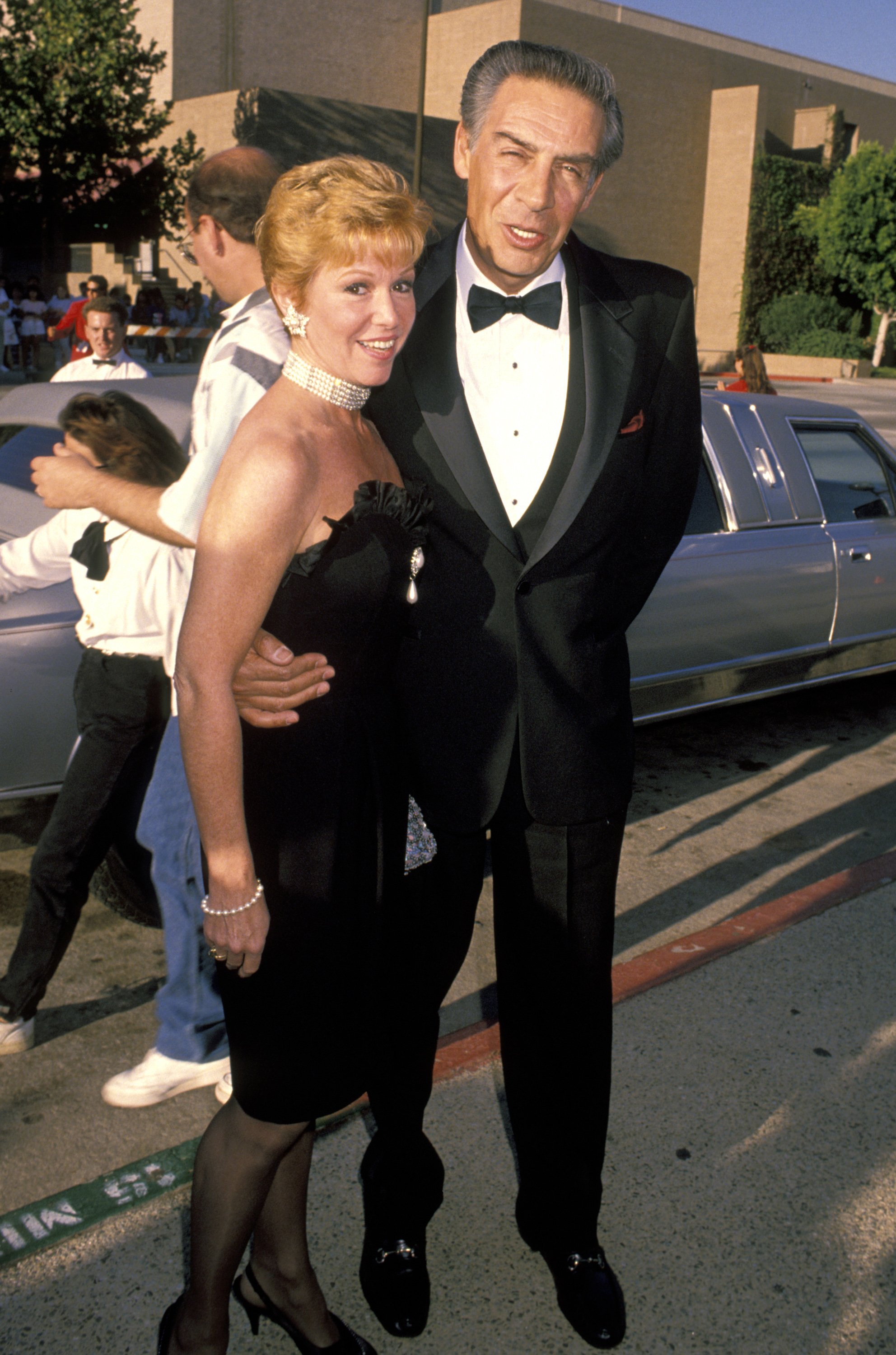 Elaine Orbach and Jerry Orbach at the 42nd Annual Emmy Awards in California | Source: Getty Images