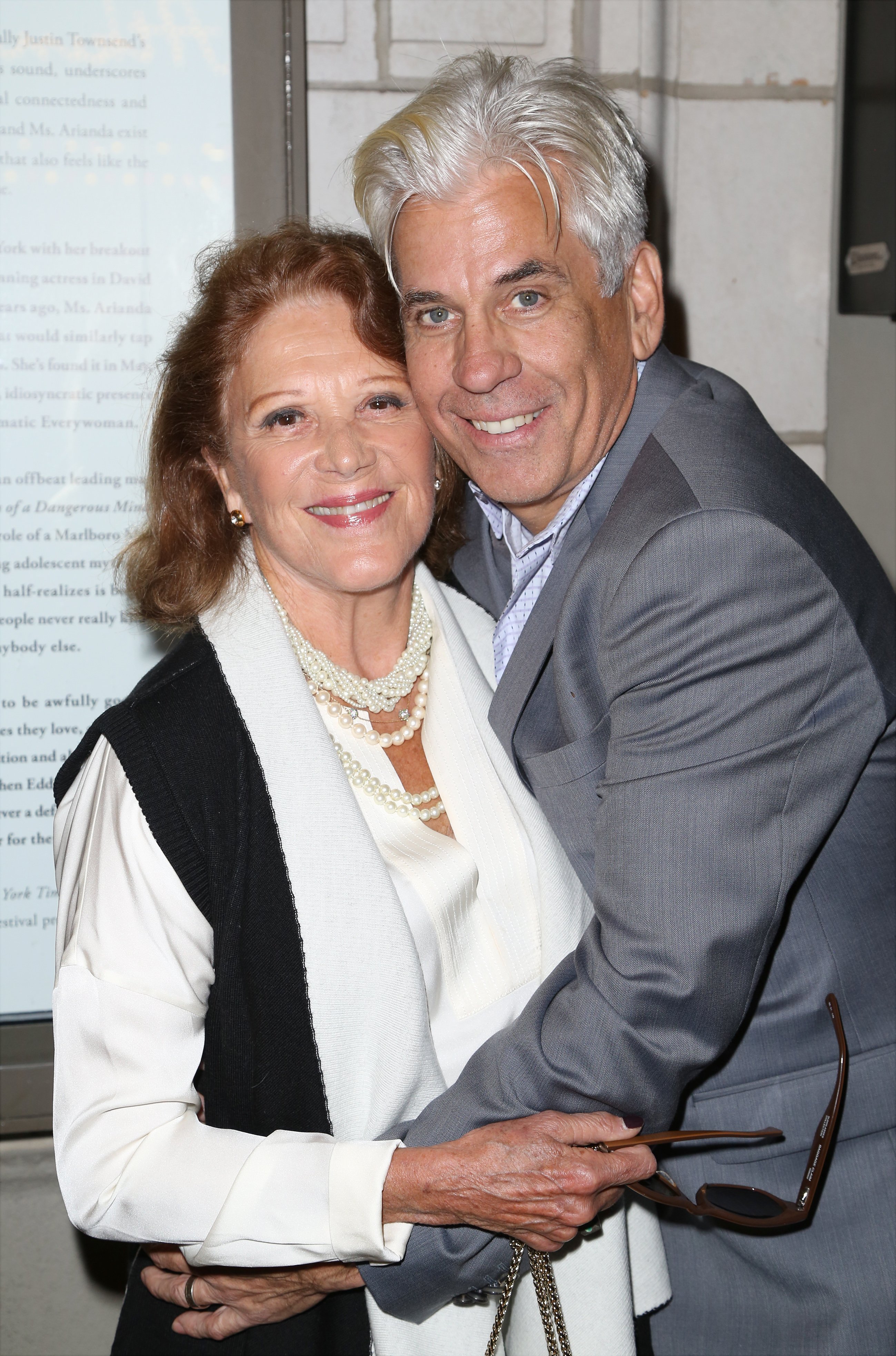 Linda Lavin and her husband Steve Bakunas attend the Broadway Opening Night performance of 'Fool For Love' at the Samuel J. Friedman Theatre on October 8, 2015 in New York City. | Source: Getty Images