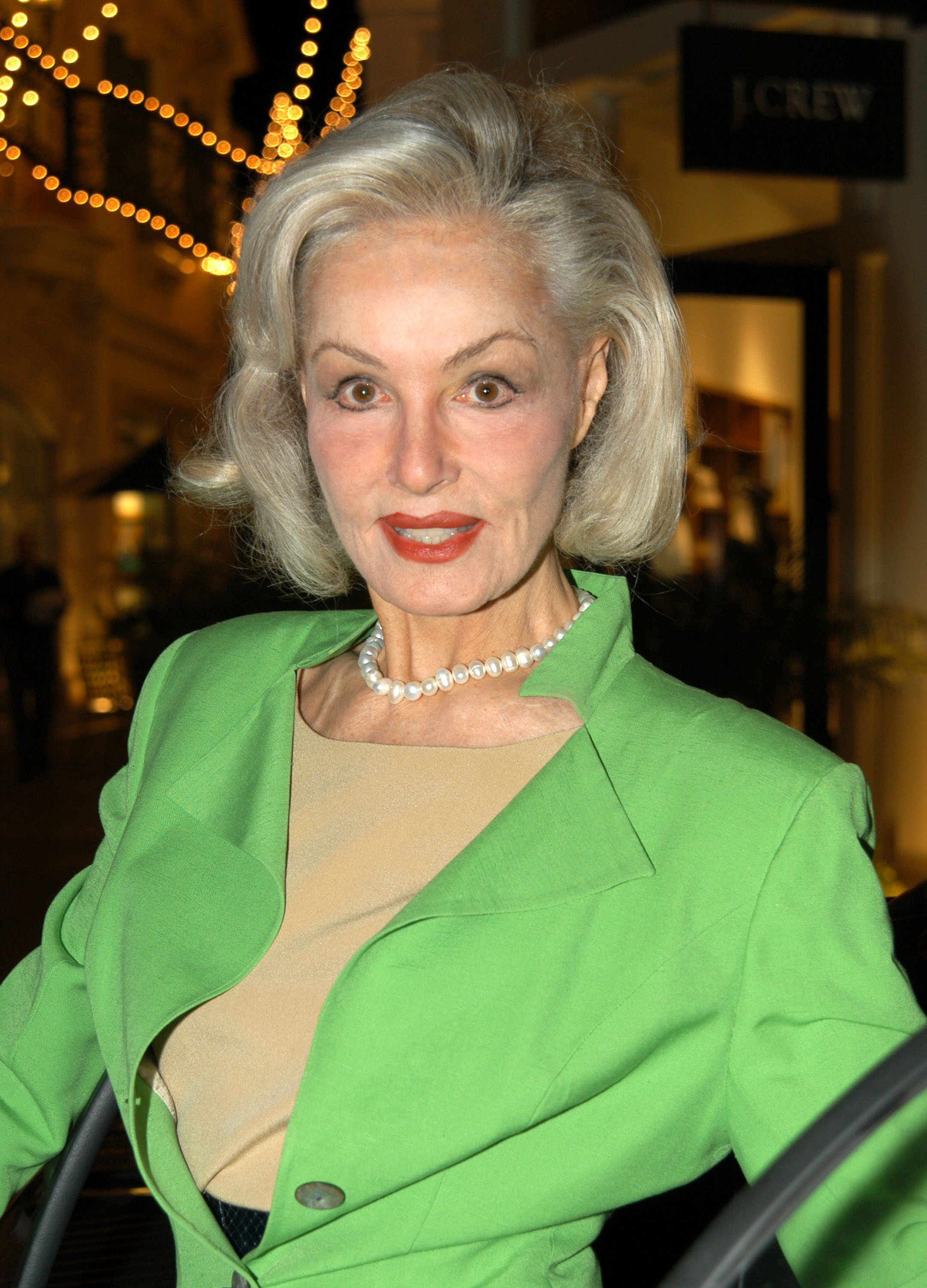 The actress attends the book signing of Hal Lifson's "Hal Lifson's 1966!" on January 30, 2003 | Source: Getty Images