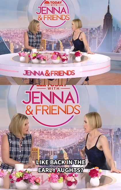 Jenna Bush Hager talking to Leslie Bibb about being topless, on an episode of "Today with Jenna & Friends" on June 17, 2025 | Source: Instagram/jennaandfriends