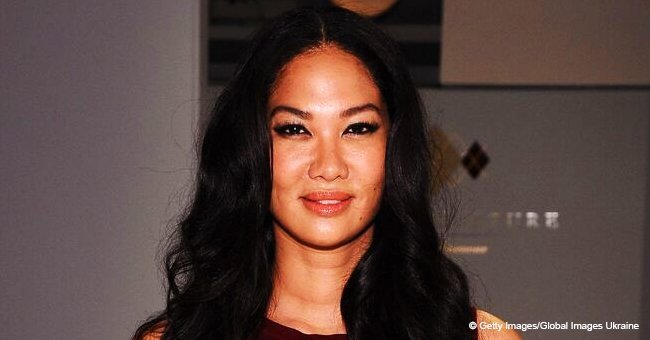 Kimora Lee Simmons shares pic of her 2 sons from different men. The boys do not look alike at all