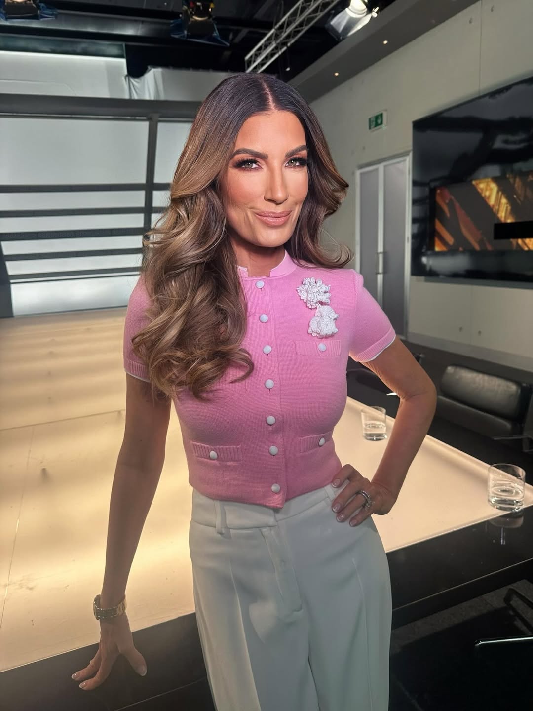 Karren Brady poses for a photo, posted on 16 April 2026. | Source: Instagram/karren_brady_official