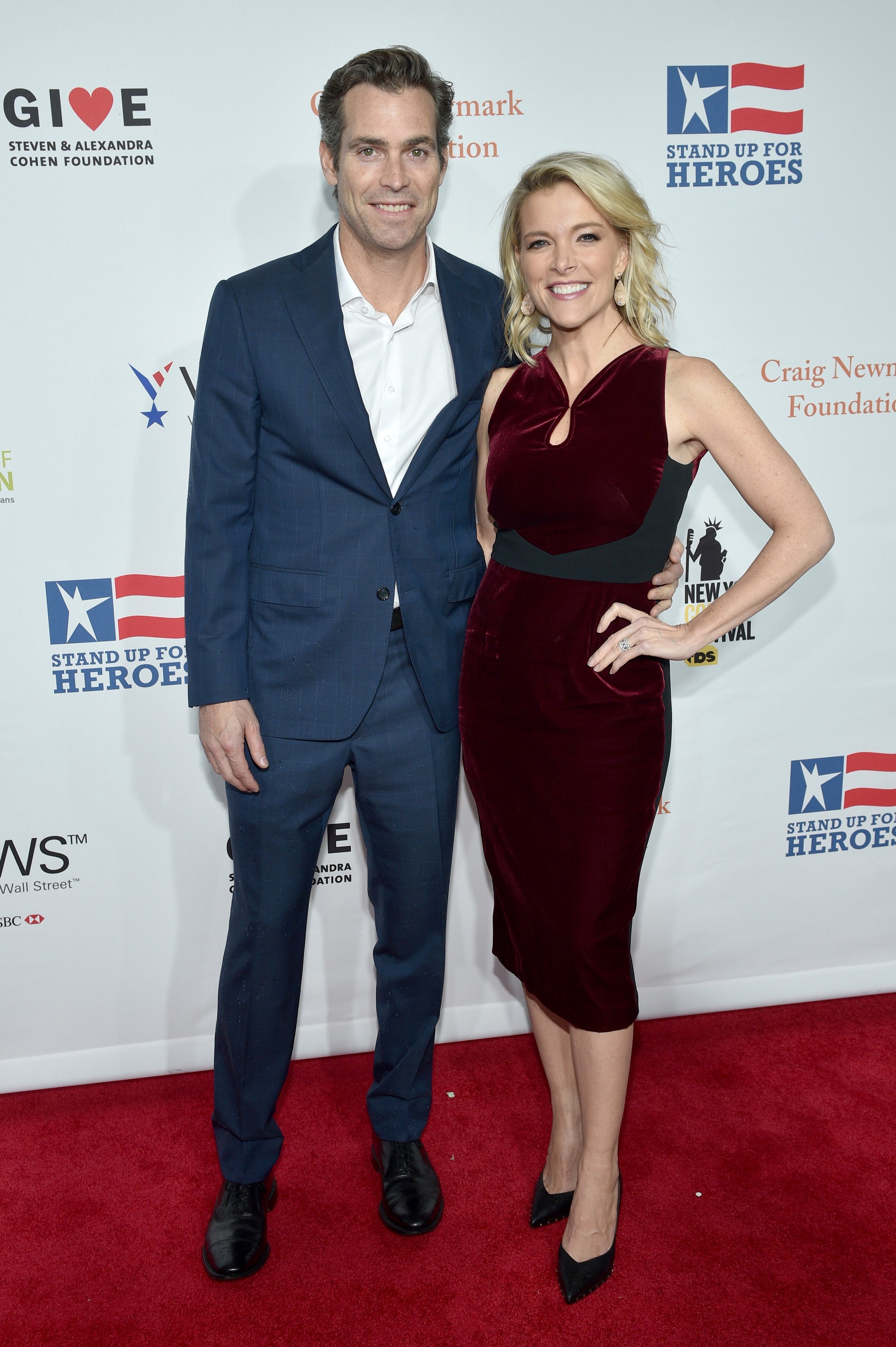 Douglas Brunt and Megyn Kelly attend the 11th Annual Stand Up for Heroes Event presented by The New York Comedy Festival and The Bob Woodruff Foundation at The Theater at Madison Square Garden on November 7, 2017, in New York City. | Source: Getty Images.