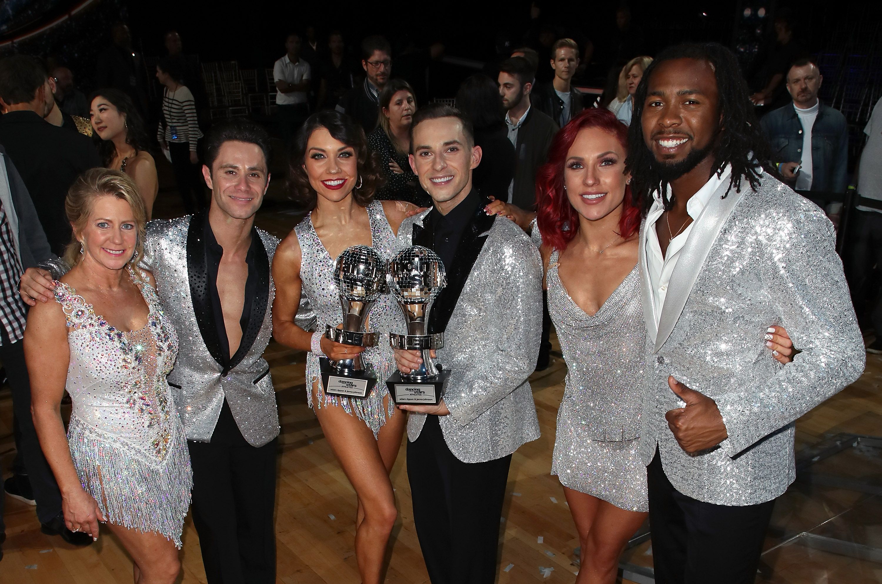The Pro Dancers of season 26 of Dancing With Stars at the finale in Los Angeles, California on May 21, 2018. | Photo: Getty Images 